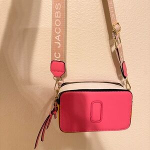 Marc Jacobs Vibrant Pink Crossbody Bag